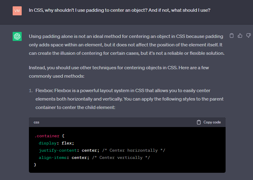 Image- ChatGPT screenshot