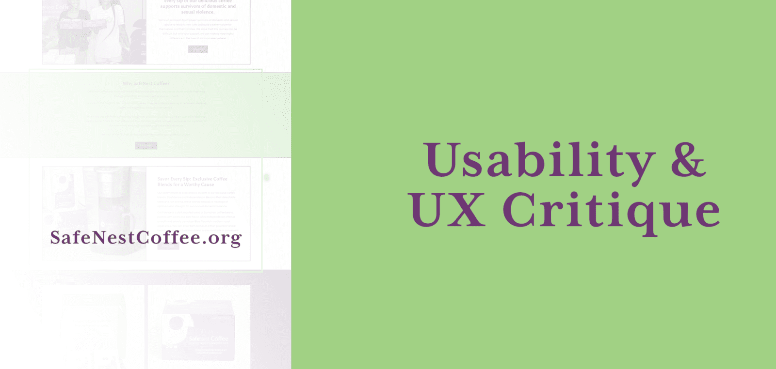 Image - Post Banner, UX Critique and Usability Testing part I
