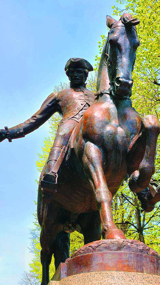 Image: Paul Revere Statue, Boston, MA