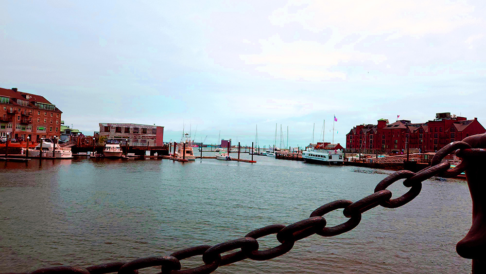 Image, the Piers, Boston harbour, MA