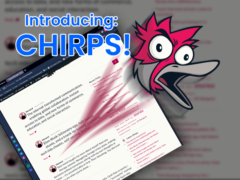 Image:: Introducing Chirp blog feature image