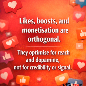 Image: meme-fographic: Likes, boosts, and monetisation nonsense